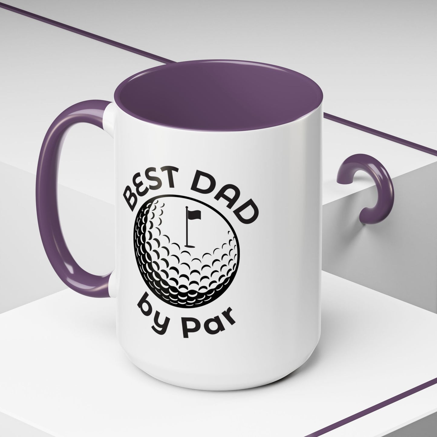 Golf-Themed Best Dad Coffee Mug - Perfect Gift for Father's Day