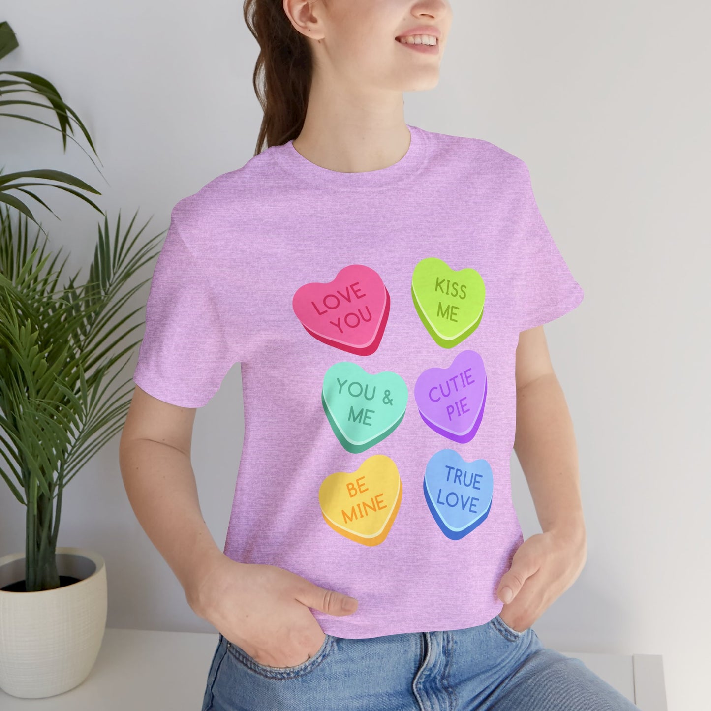 Conversation Hearts Valentine's Day Tee