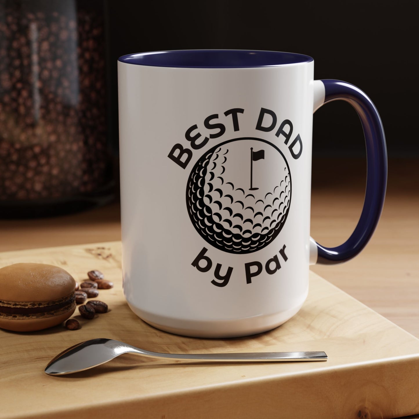 Golf-Themed Best Dad Coffee Mug - Perfect Gift for Father's Day
