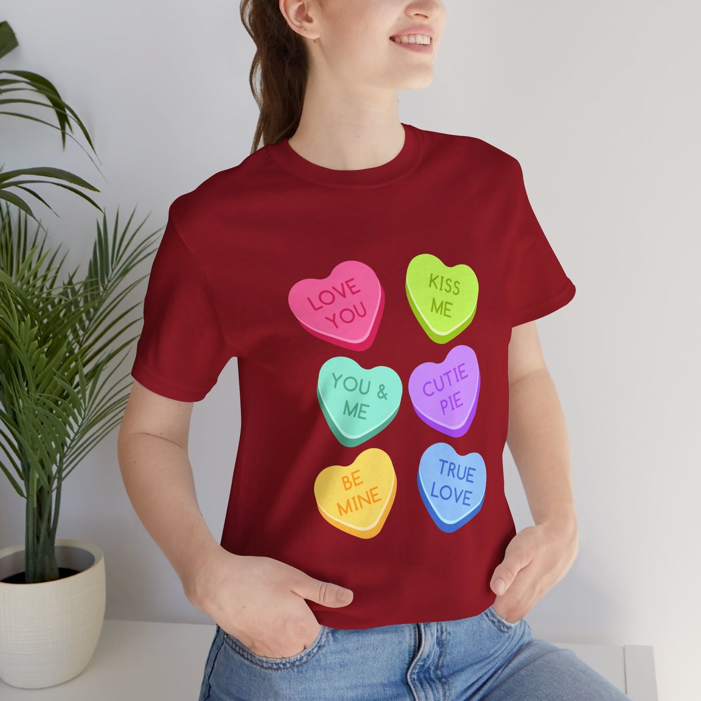 Conversation Hearts Valentine's Day Tee