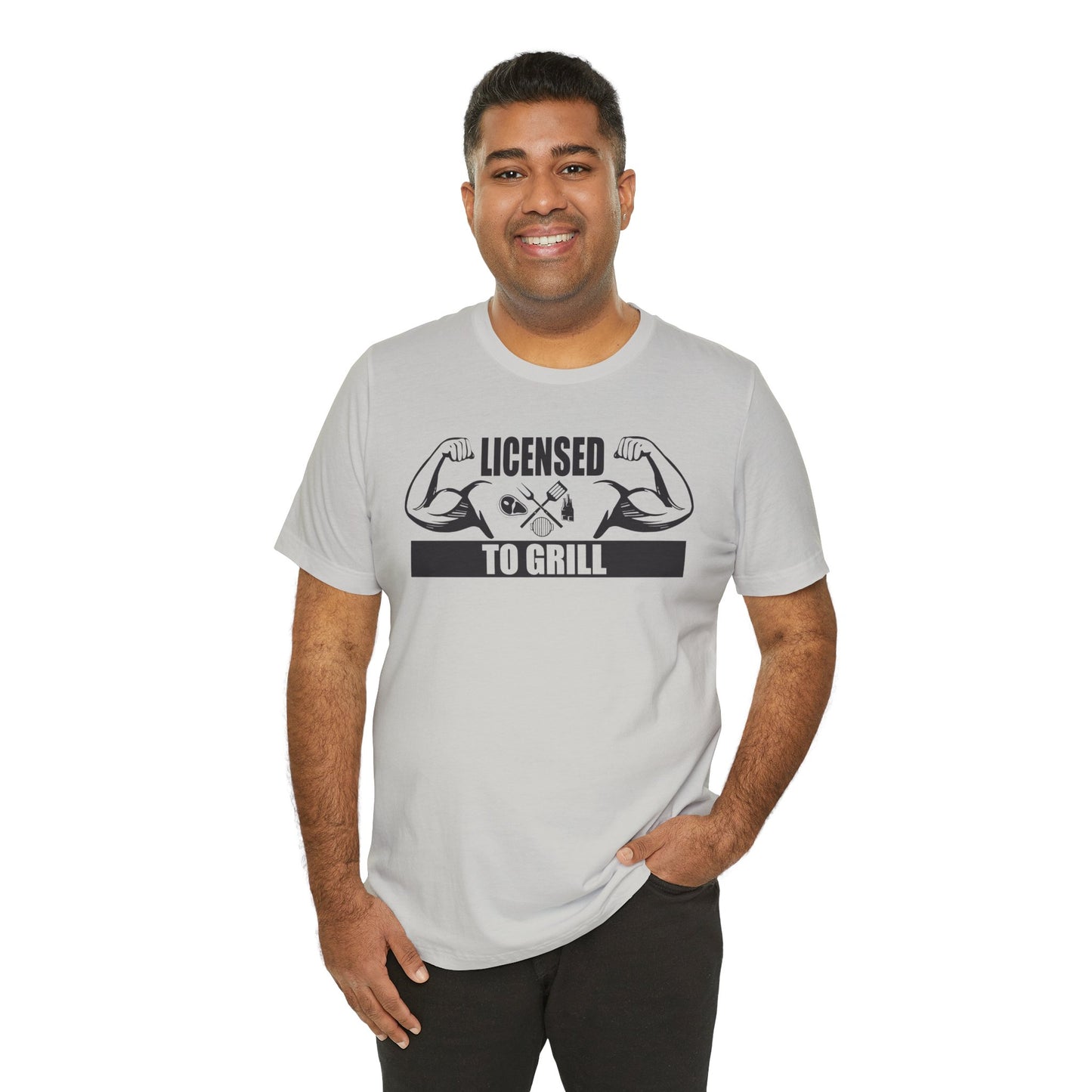 Licensed to Grill Unisex T-Shirt - Perfect for BBQ Enthusiasts