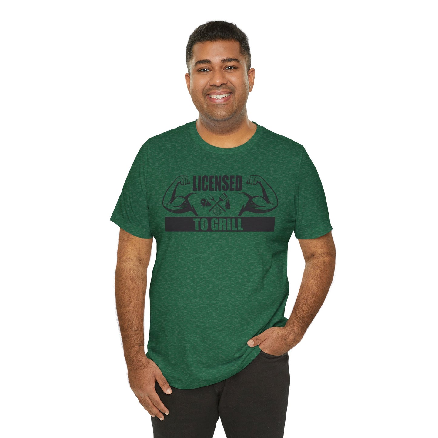 Licensed to Grill Unisex T-Shirt - Perfect for BBQ Enthusiasts