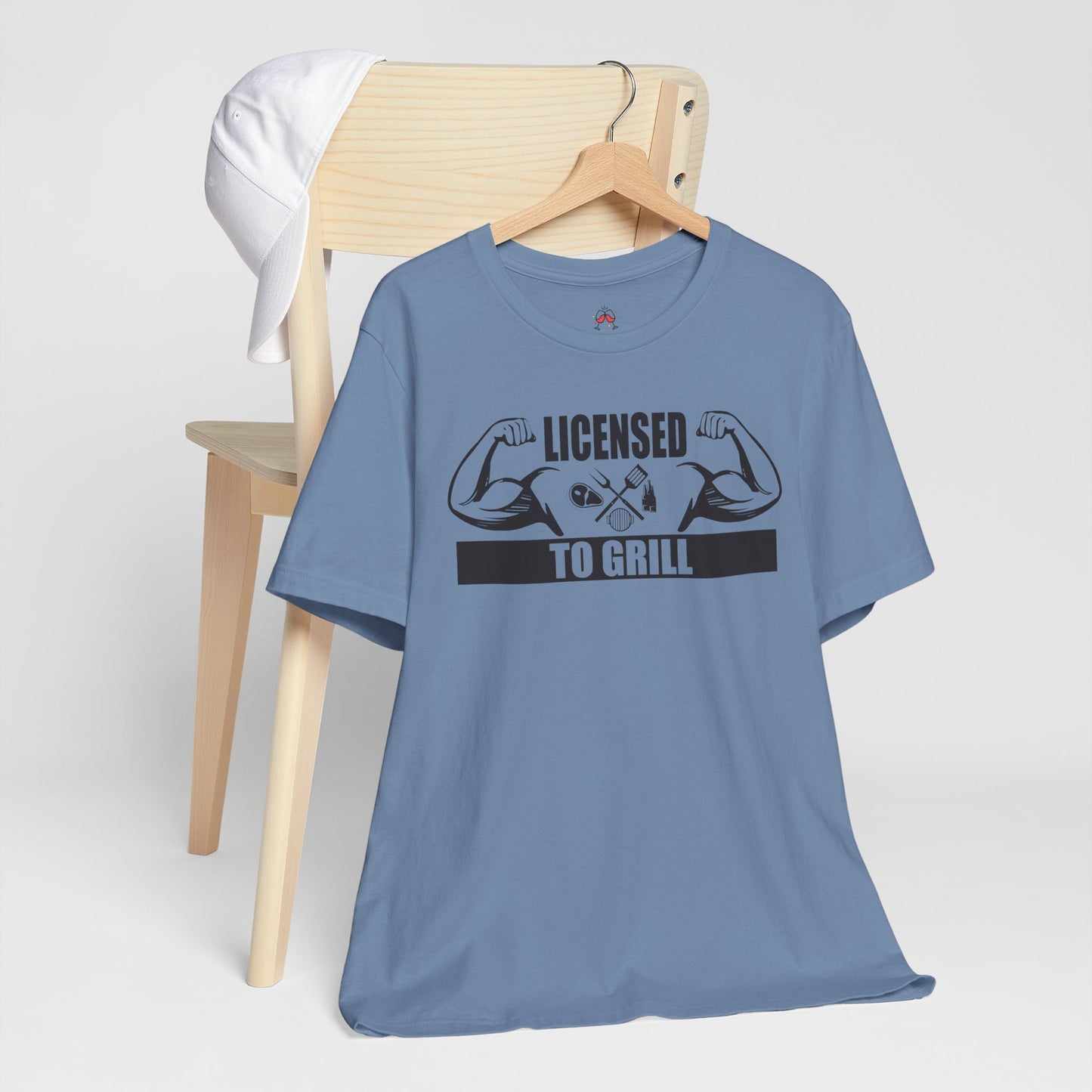 Licensed to Grill Unisex T-Shirt - Perfect for BBQ Enthusiasts