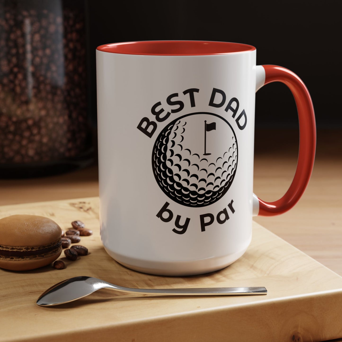 Golf-Themed Best Dad Coffee Mug - Perfect Gift for Father's Day