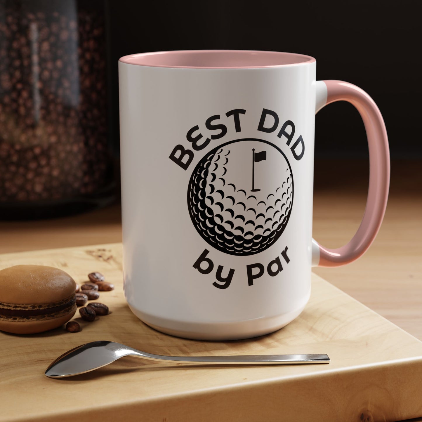 Golf-Themed Best Dad Coffee Mug - Perfect Gift for Father's Day