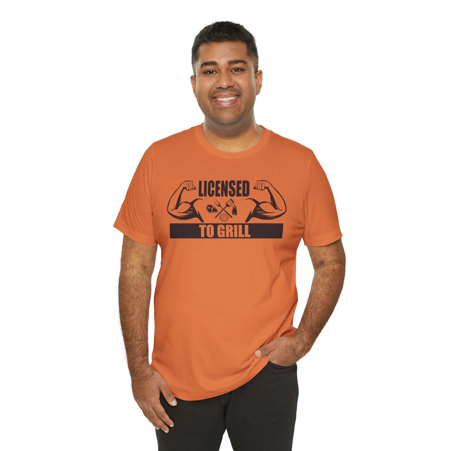 Licensed to Grill Unisex T-Shirt - Perfect for BBQ Enthusiasts