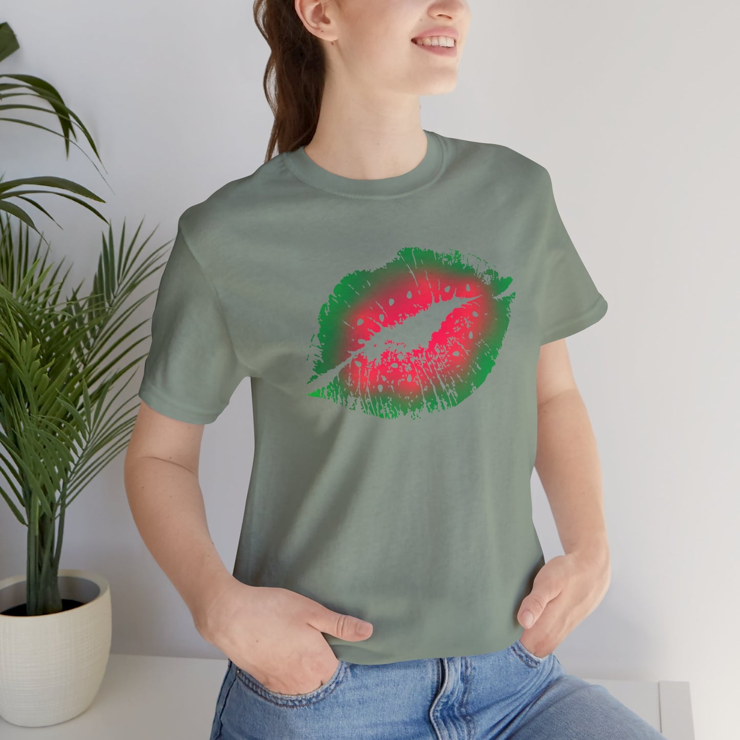 Be Empowered Be Bold Tee Watermelon