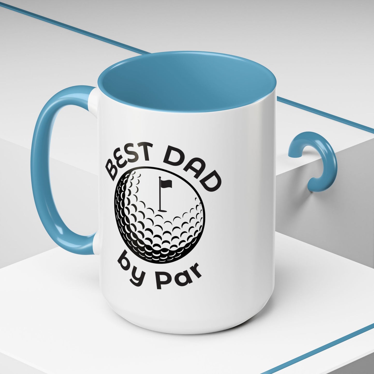 Golf-Themed Best Dad Coffee Mug - Perfect Gift for Father's Day