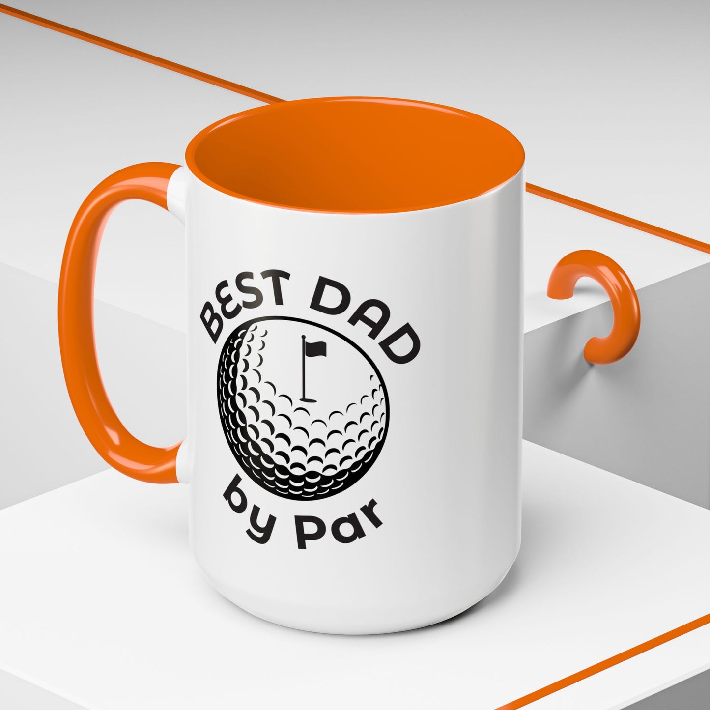 Golf-Themed Best Dad Coffee Mug - Perfect Gift for Father's Day