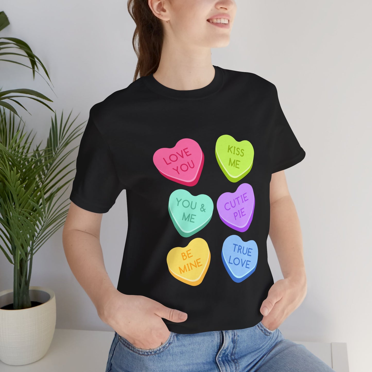 Conversation Hearts Valentine's Day Tee