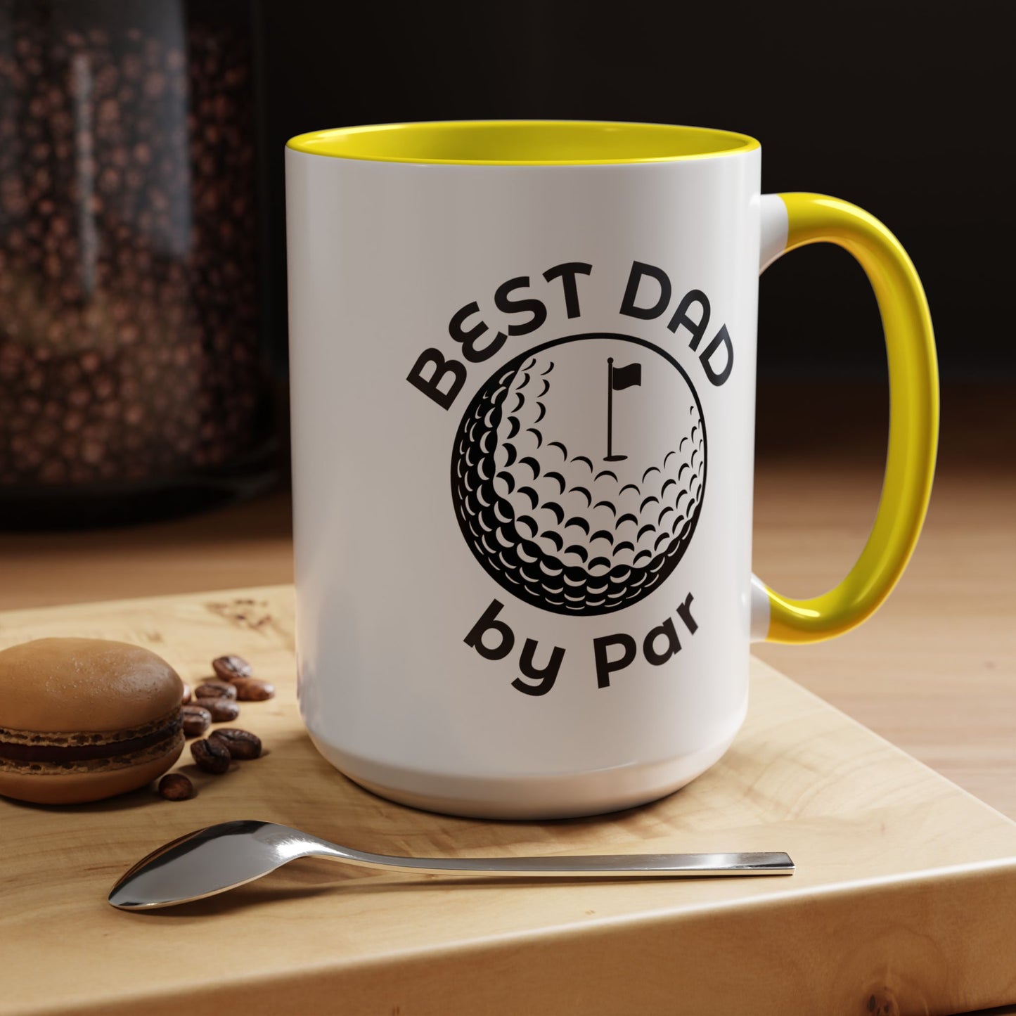 Golf-Themed Best Dad Coffee Mug - Perfect Gift for Father's Day