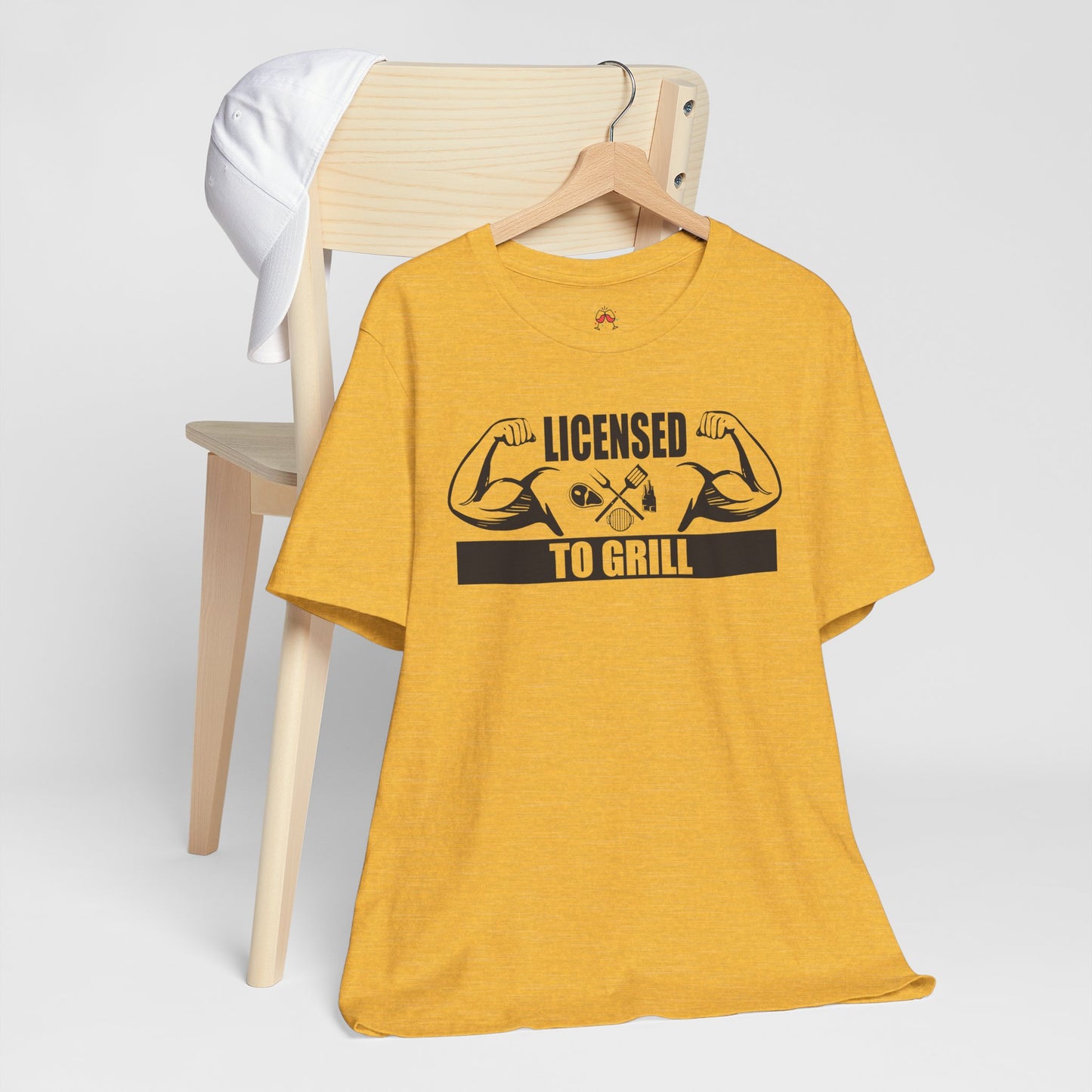 Licensed to Grill Unisex T-Shirt - Perfect for BBQ Enthusiasts