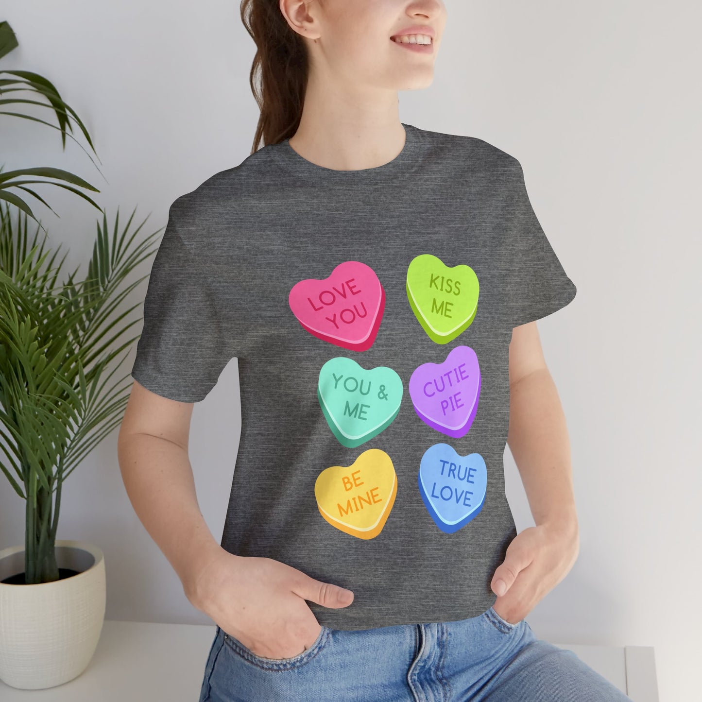 Conversation Hearts Valentine's Day Tee