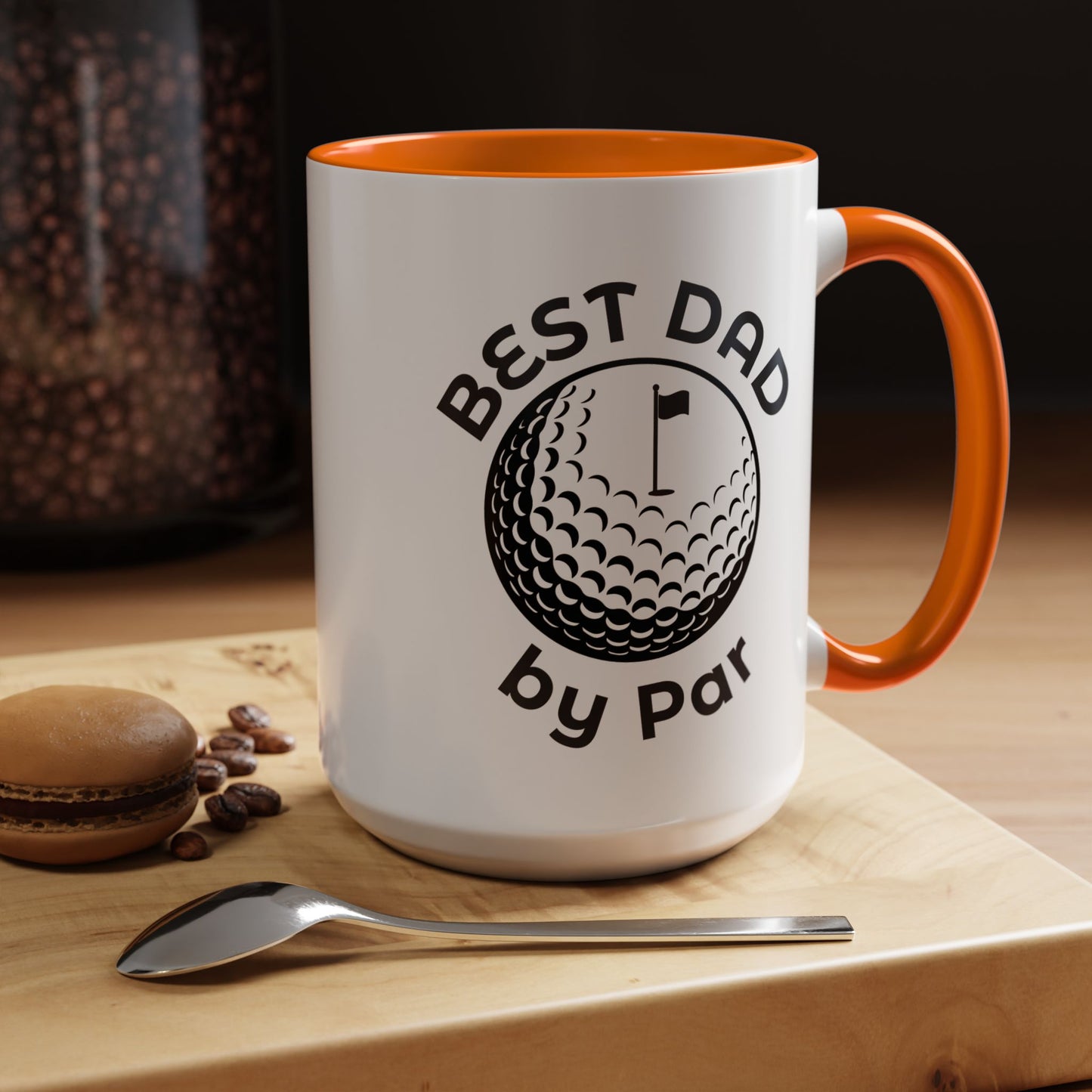 Golf-Themed Best Dad Coffee Mug - Perfect Gift for Father's Day