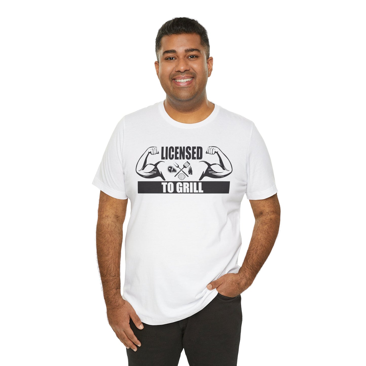 Licensed to Grill Unisex T-Shirt - Perfect for BBQ Enthusiasts