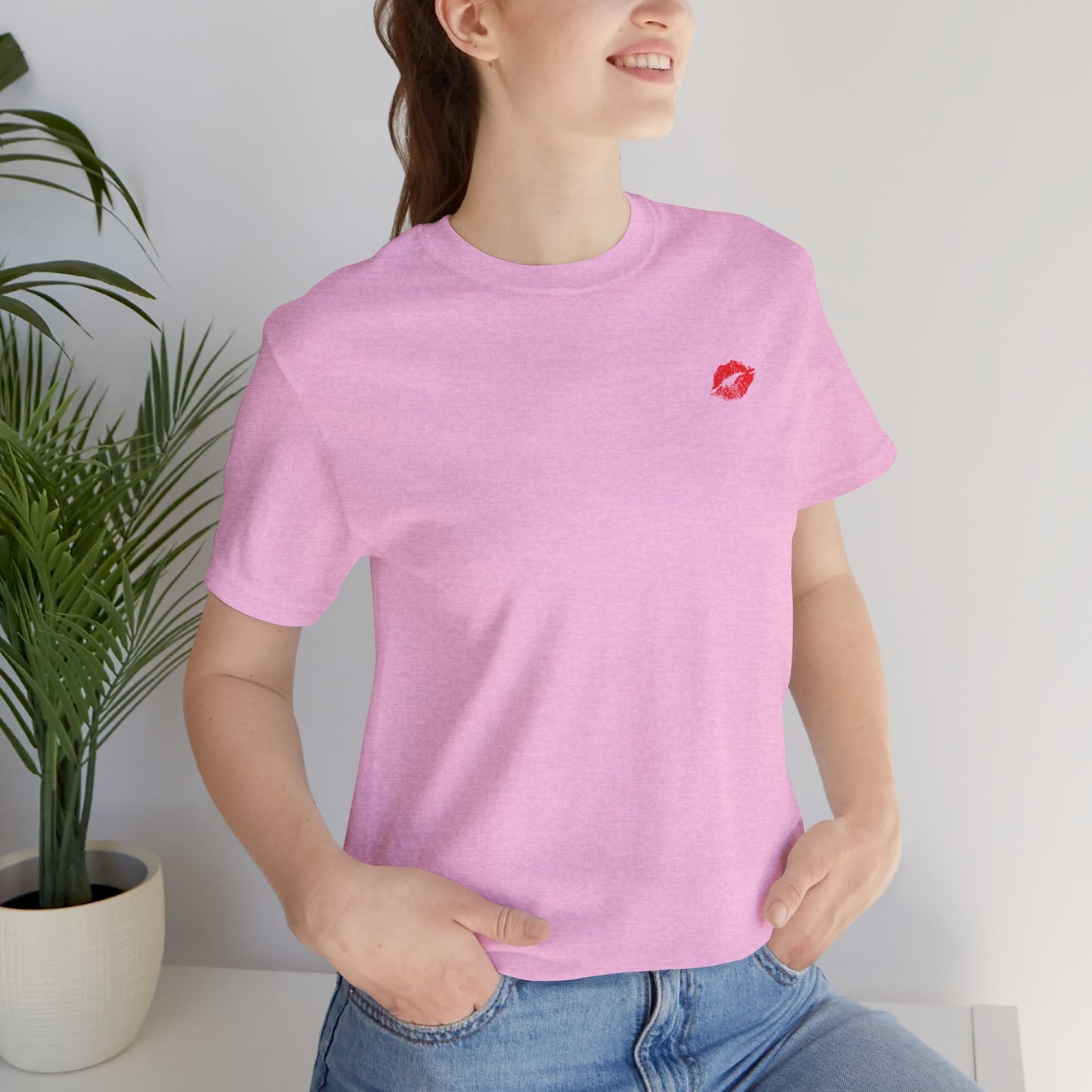 Be Empowered Be Bold Lipstick Tee Red