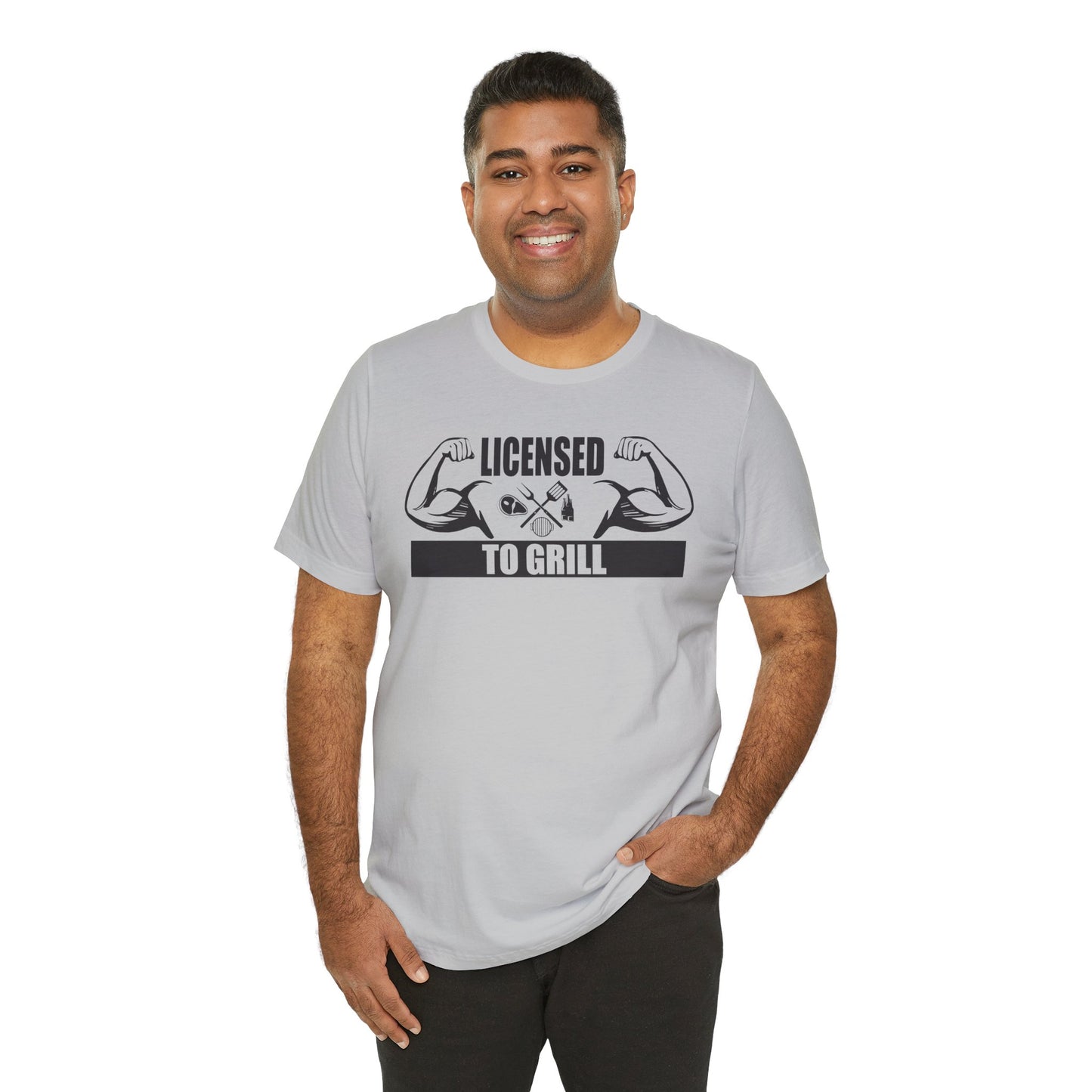 Licensed to Grill Unisex T-Shirt - Perfect for BBQ Enthusiasts