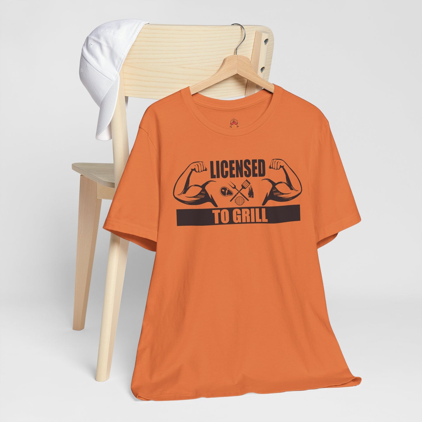 Licensed to Grill Unisex T-Shirt - Perfect for BBQ Enthusiasts