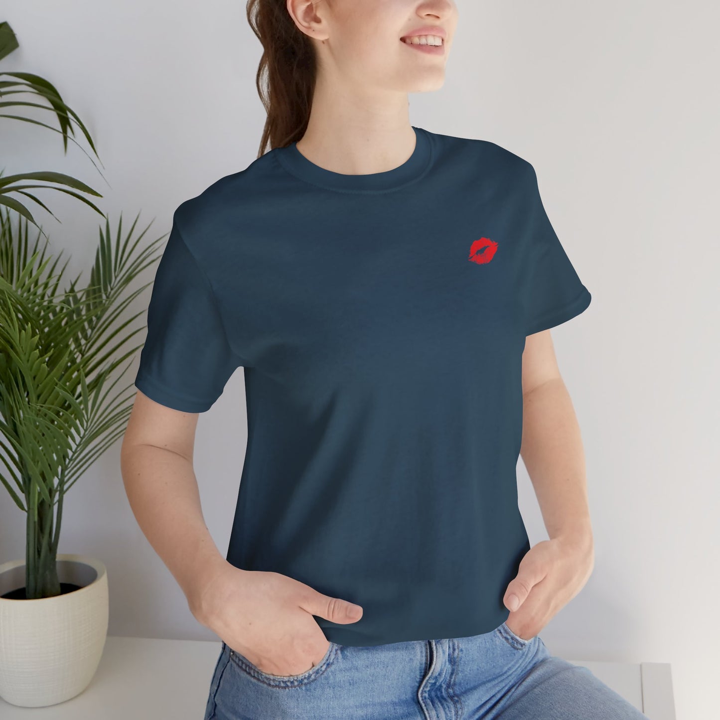 Be Empowered Be Bold Lipstick Tee Red