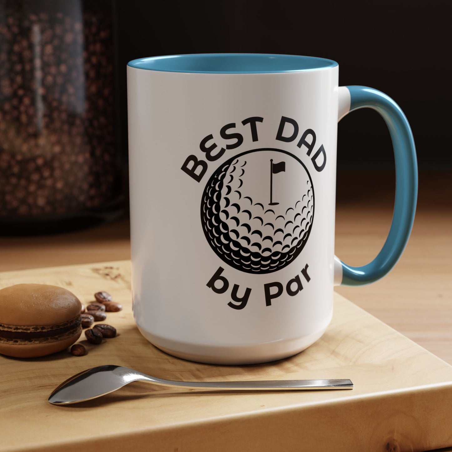 Golf-Themed Best Dad Coffee Mug - Perfect Gift for Father's Day