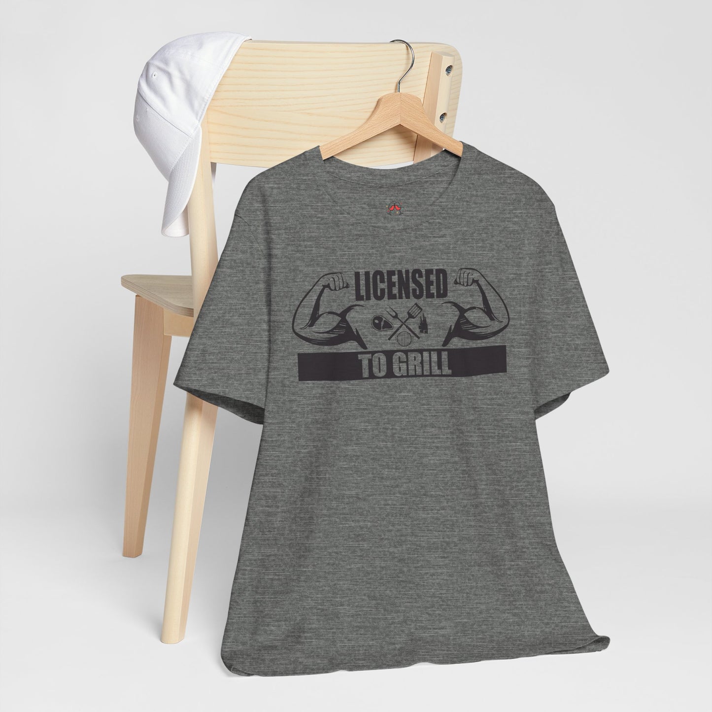 Licensed to Grill Unisex T-Shirt - Perfect for BBQ Enthusiasts