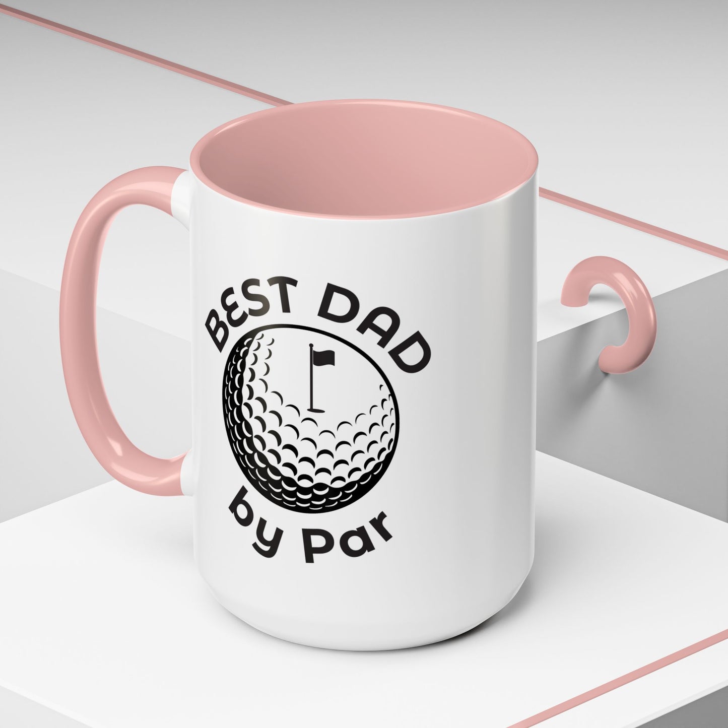 Golf-Themed Best Dad Coffee Mug - Perfect Gift for Father's Day