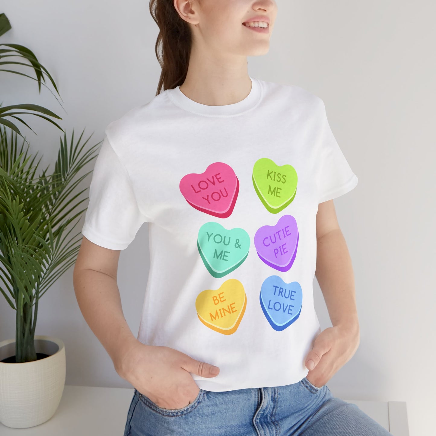 Conversation Hearts Valentine's Day Tee