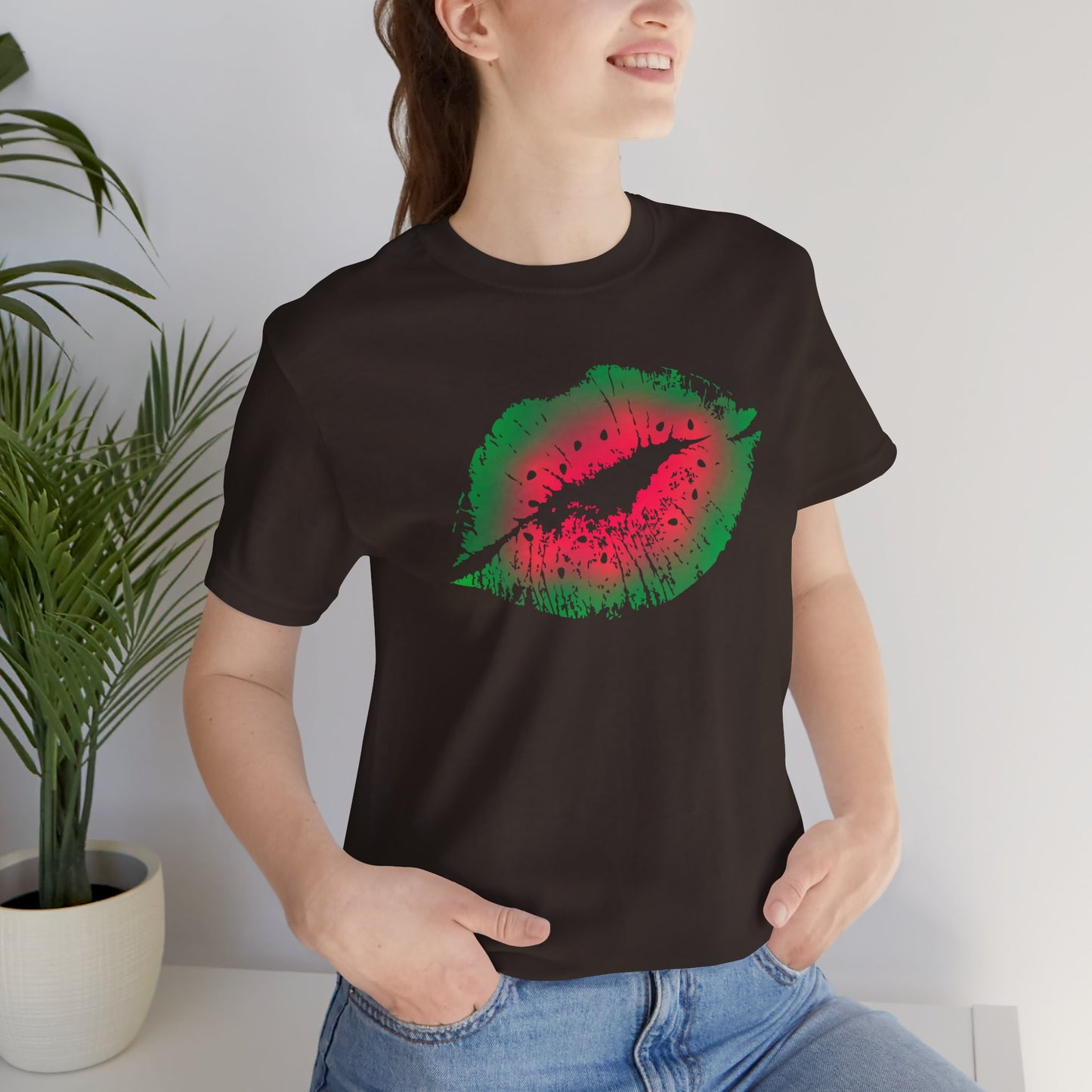 Be Empowered Be Bold Tee Watermelon