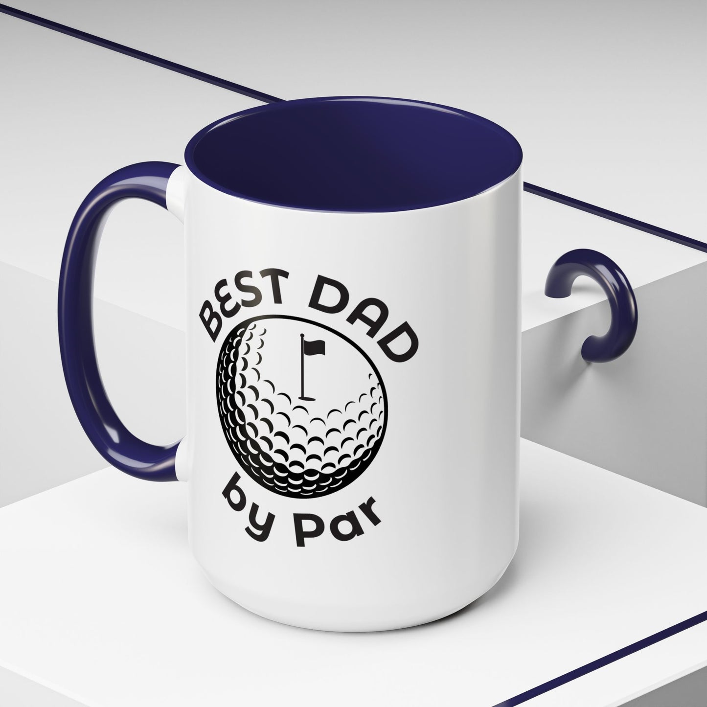 Golf-Themed Best Dad Coffee Mug - Perfect Gift for Father's Day