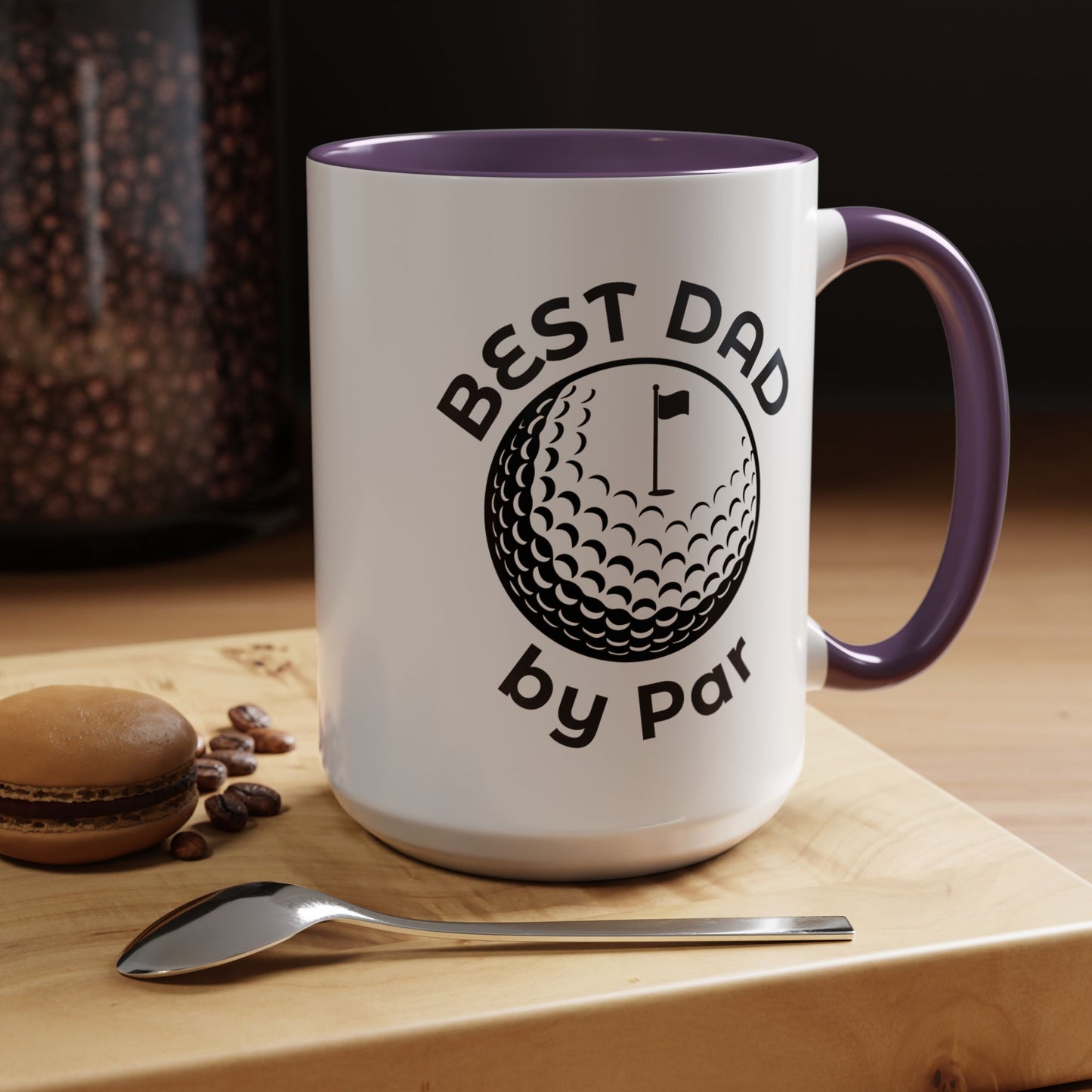 Golf-Themed Best Dad Coffee Mug - Perfect Gift for Father's Day