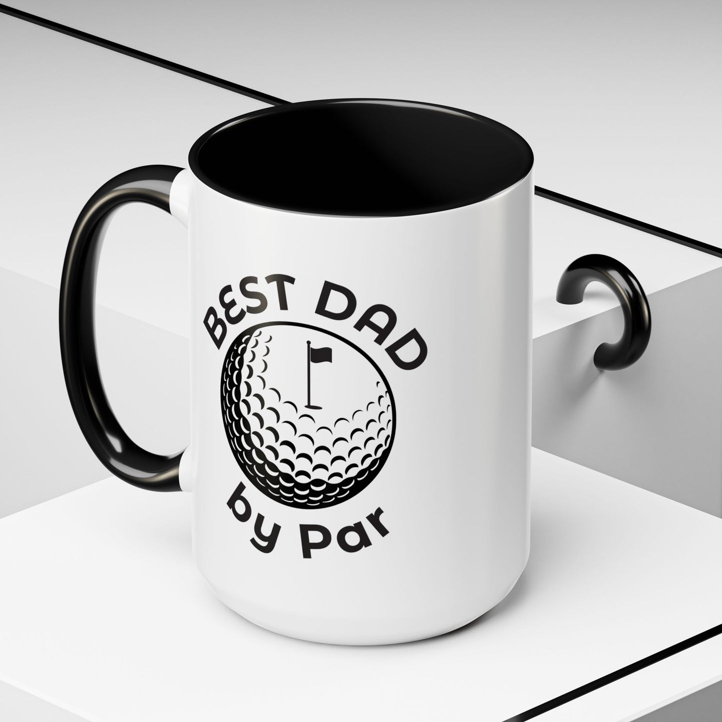 Golf-Themed Best Dad Coffee Mug - Perfect Gift for Father's Day